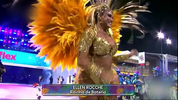 Ellen roche carnaval rosas ouro