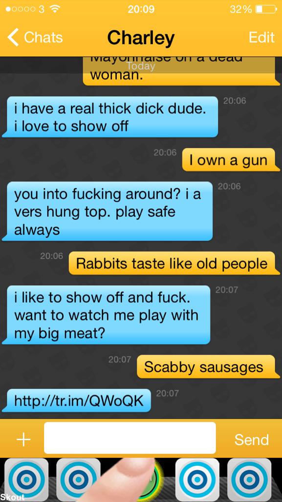best of Message found fuck grindr