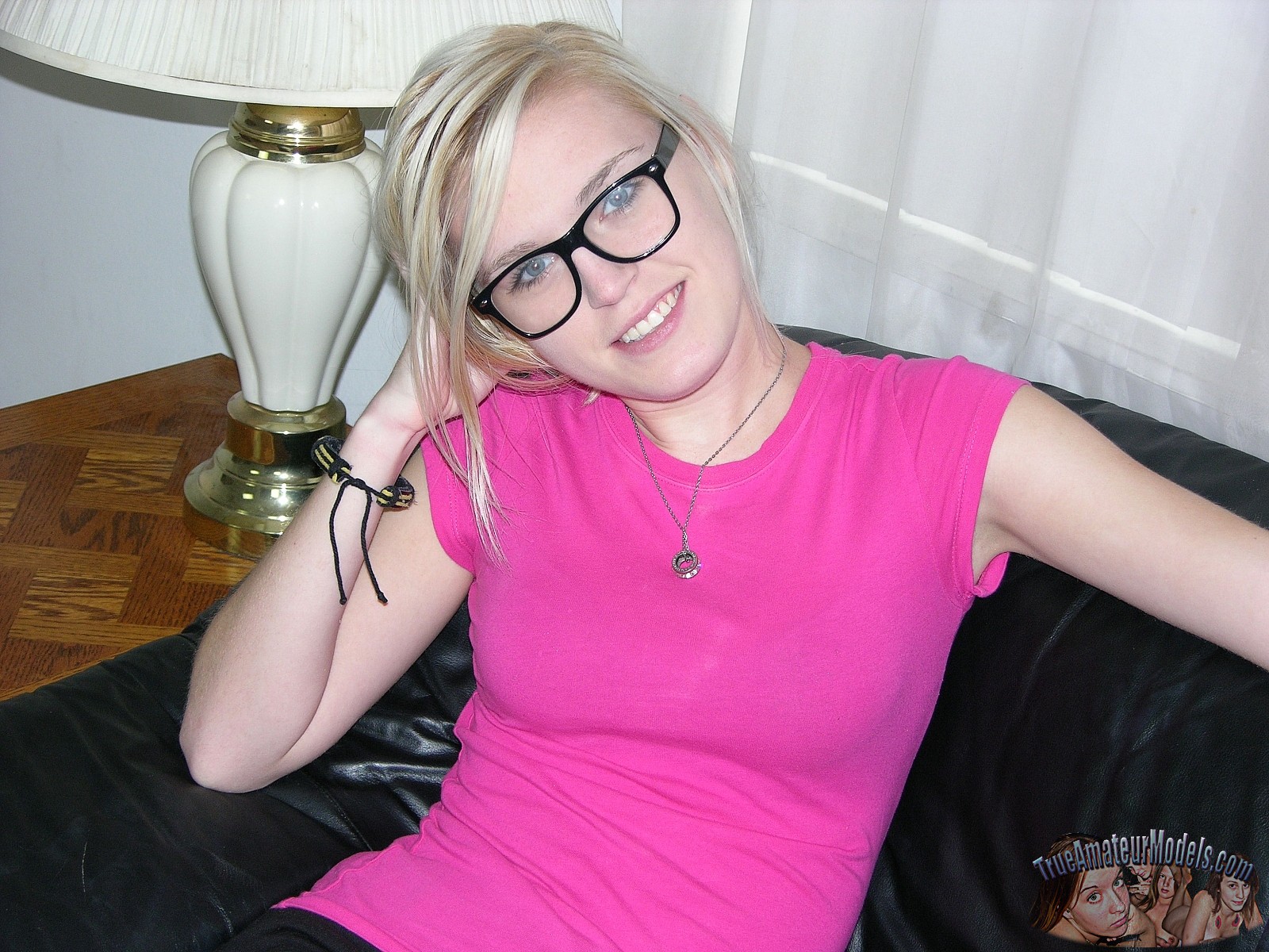 Vicious reccomend blonde nerdy teen with glasses