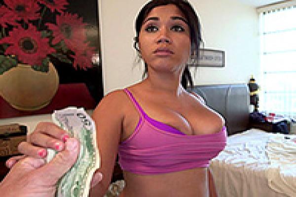 Maid latina gets paid