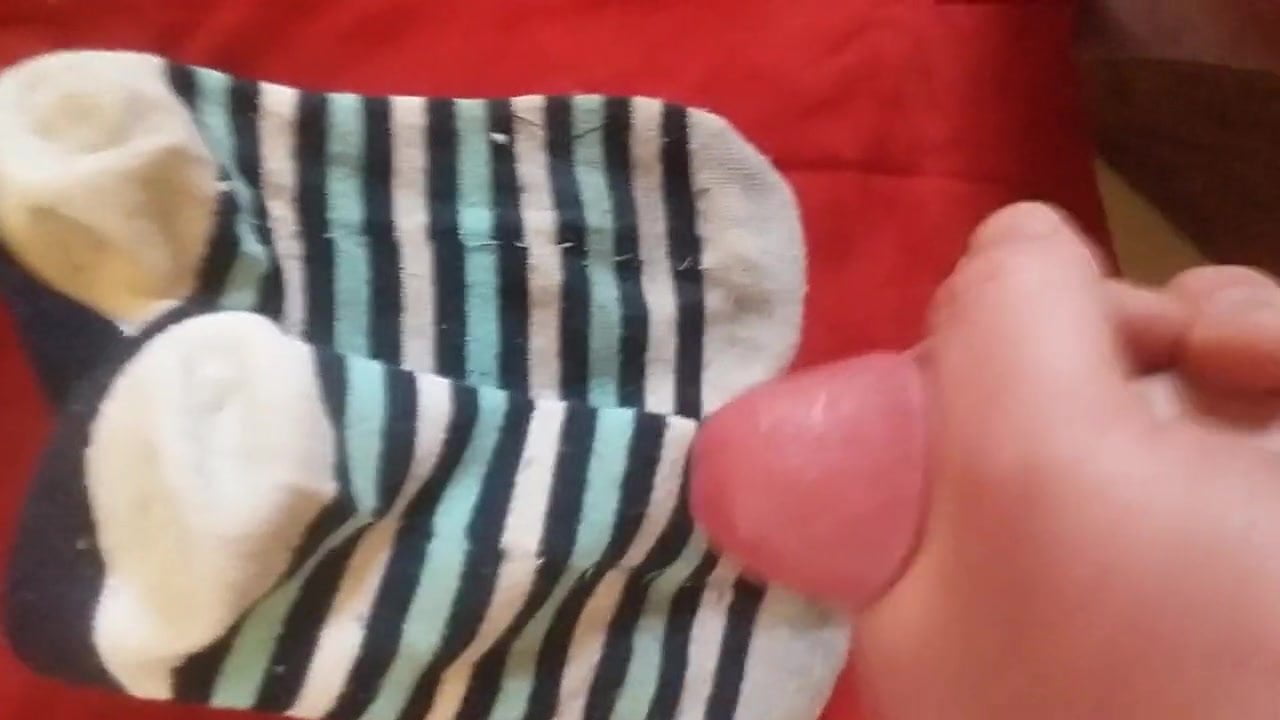 Bodysuit ankle socks squirting amateur