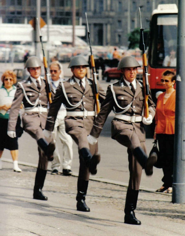 Tabasco reccomend military parade east berlin