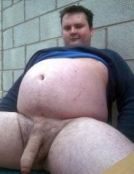 Fat man cock big