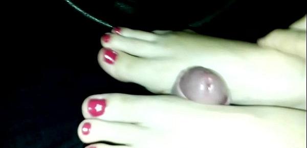 best of Girl brazilian another from footjob