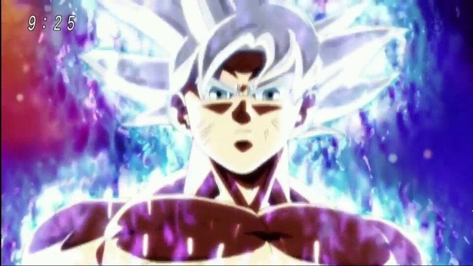 Goku first ultra instinct transformation
