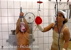 Insemination play slaughter house butcher mistress
