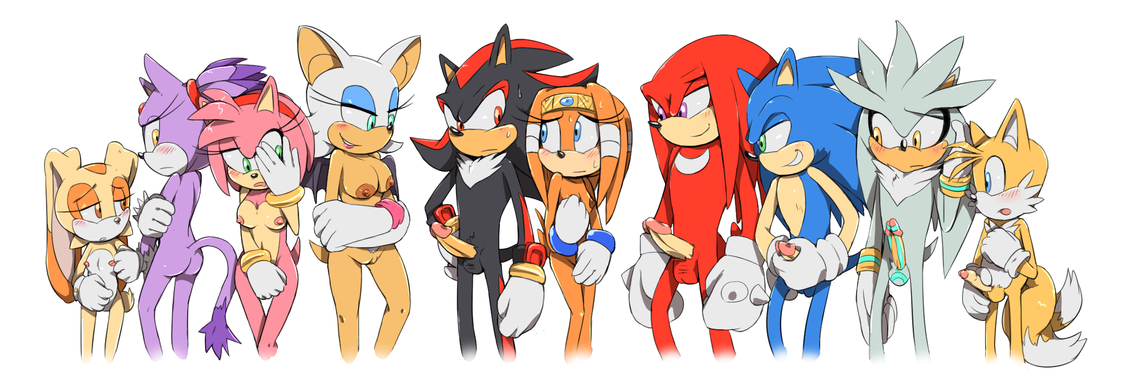 best of Naked amy tikal sonic