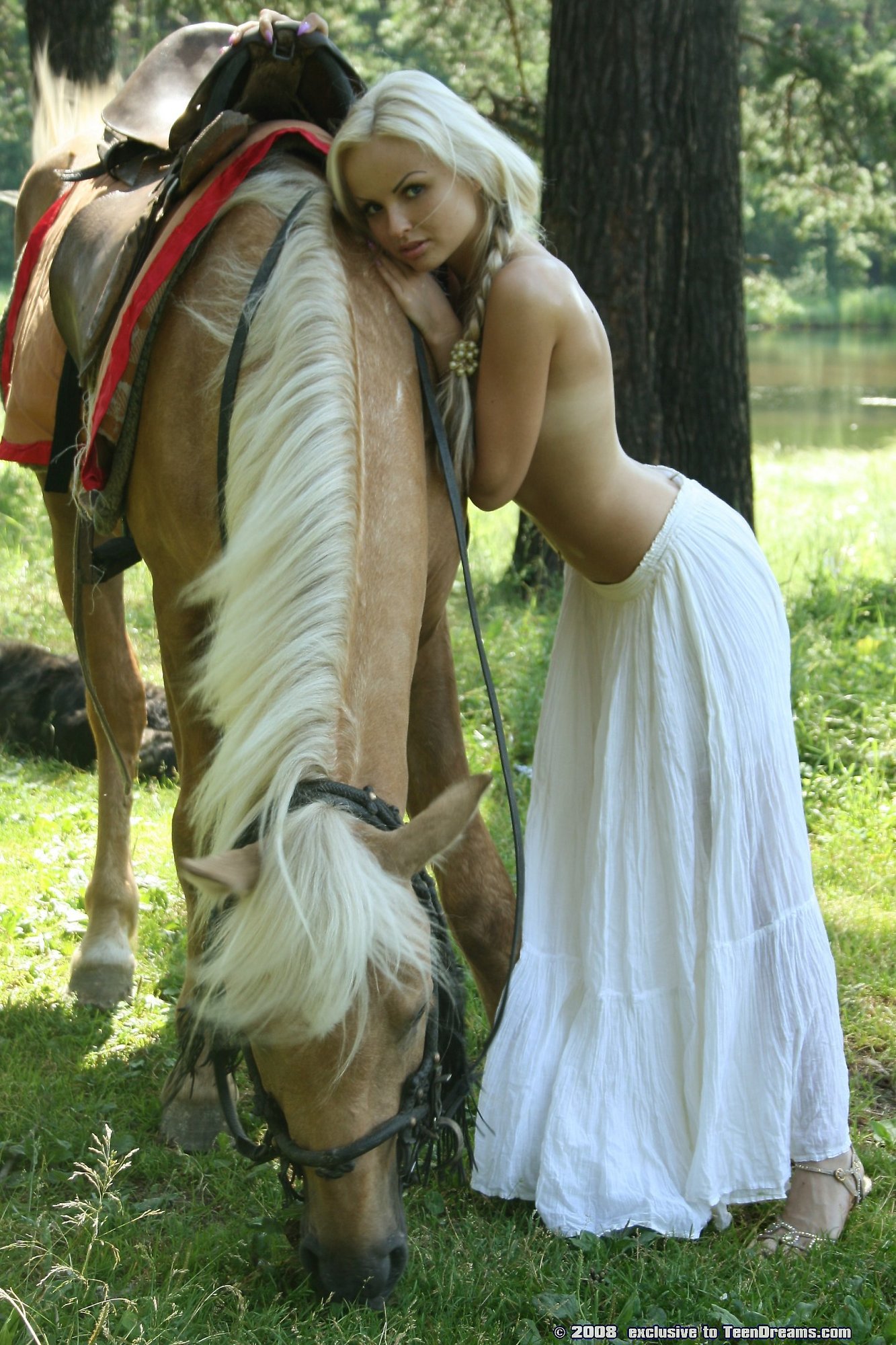 best of Riding bare back nude horseback