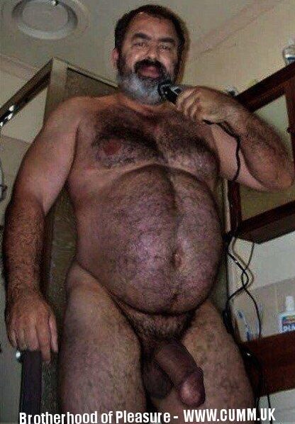 Chubby men bear cock