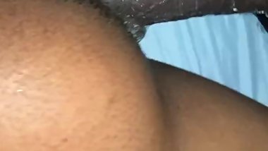 Closeup creamy pussy play kegel