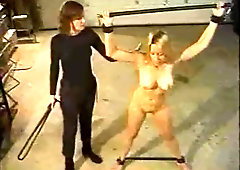 best of Ankles punishment dometria bullwhip hung