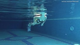 Diana rius spanish babe underwater