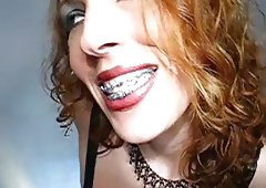 Caesar reccomend fetish woman wearing braces
