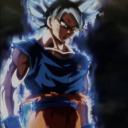 Goku first ultra instinct transformation