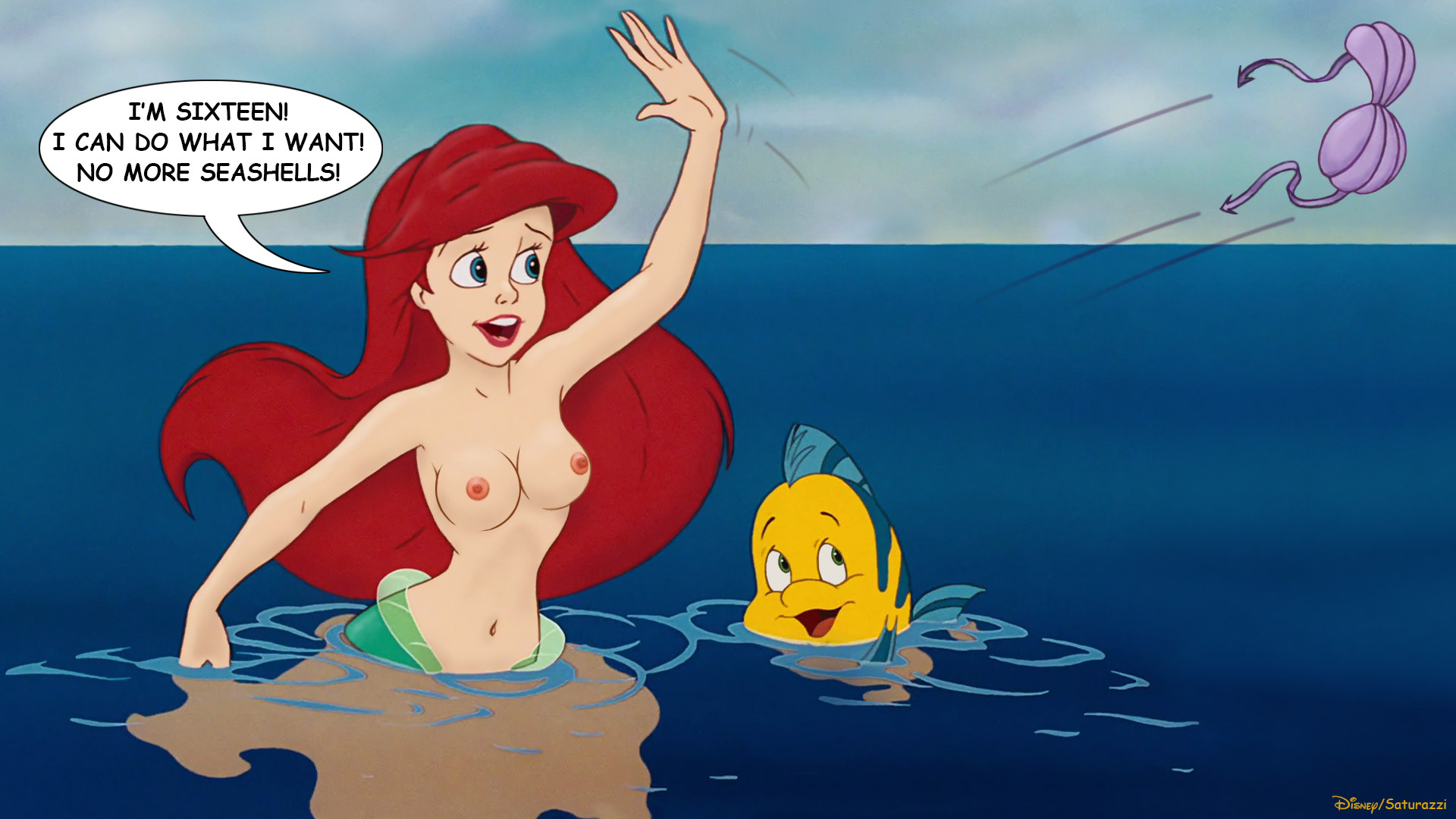 Rolly P. reccomend mermaid ariel cartoon