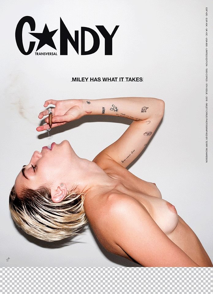 Snap reccomend miley cyrus candy magazine