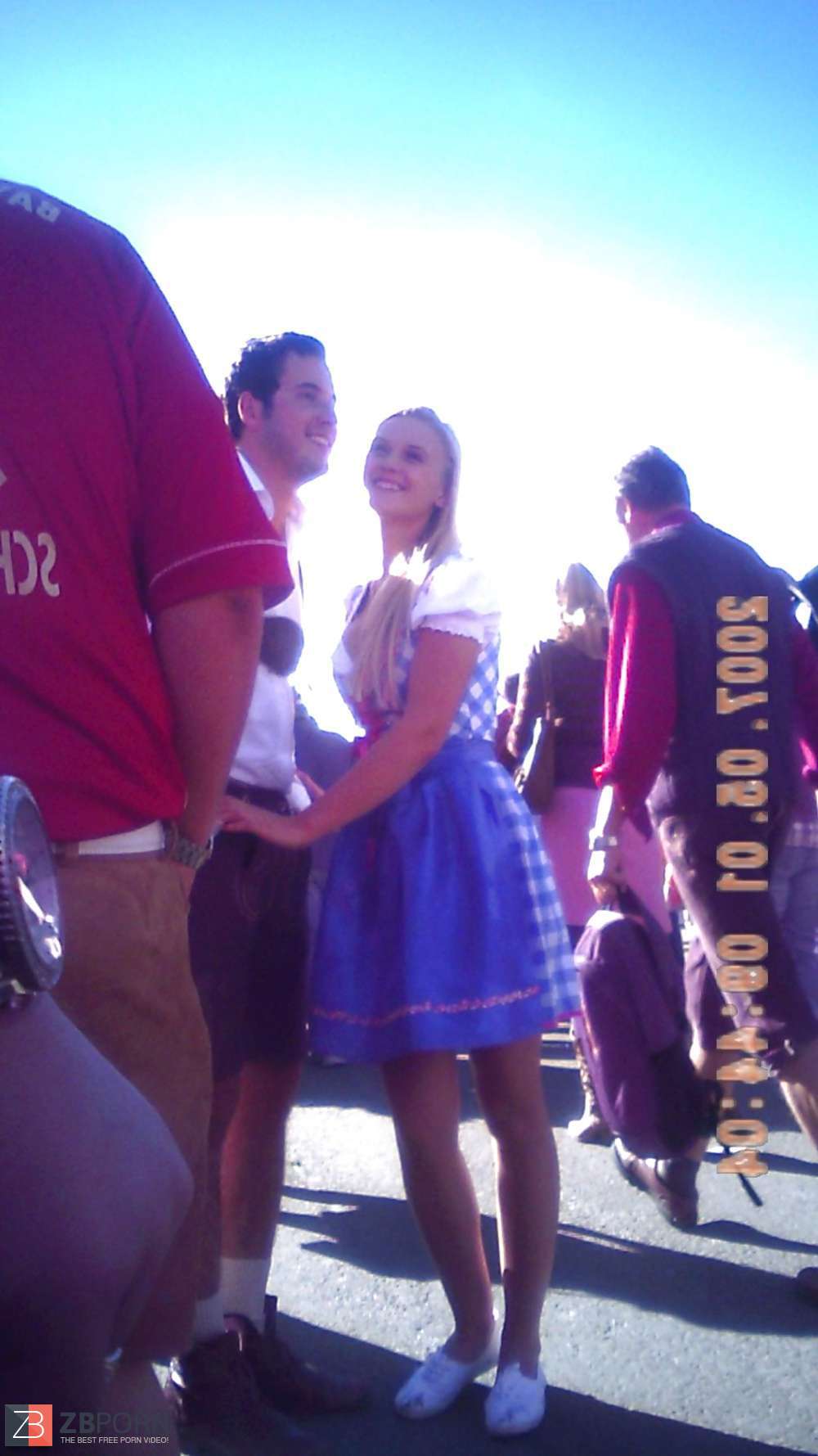 Octoberfest and upskirt and pics