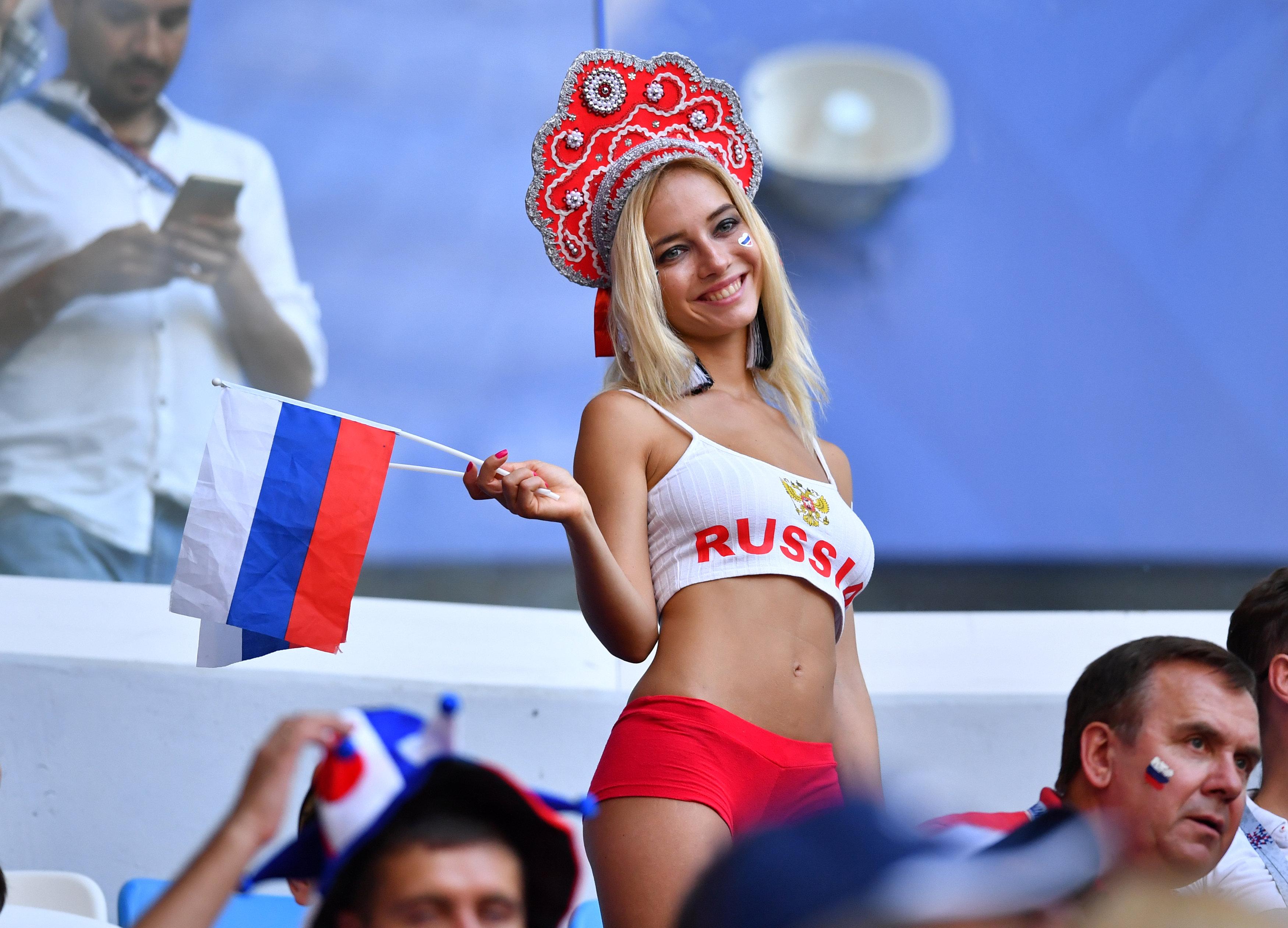 Russian sexy football