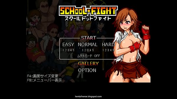 Mega reccomend school dot fight playthrough ryona