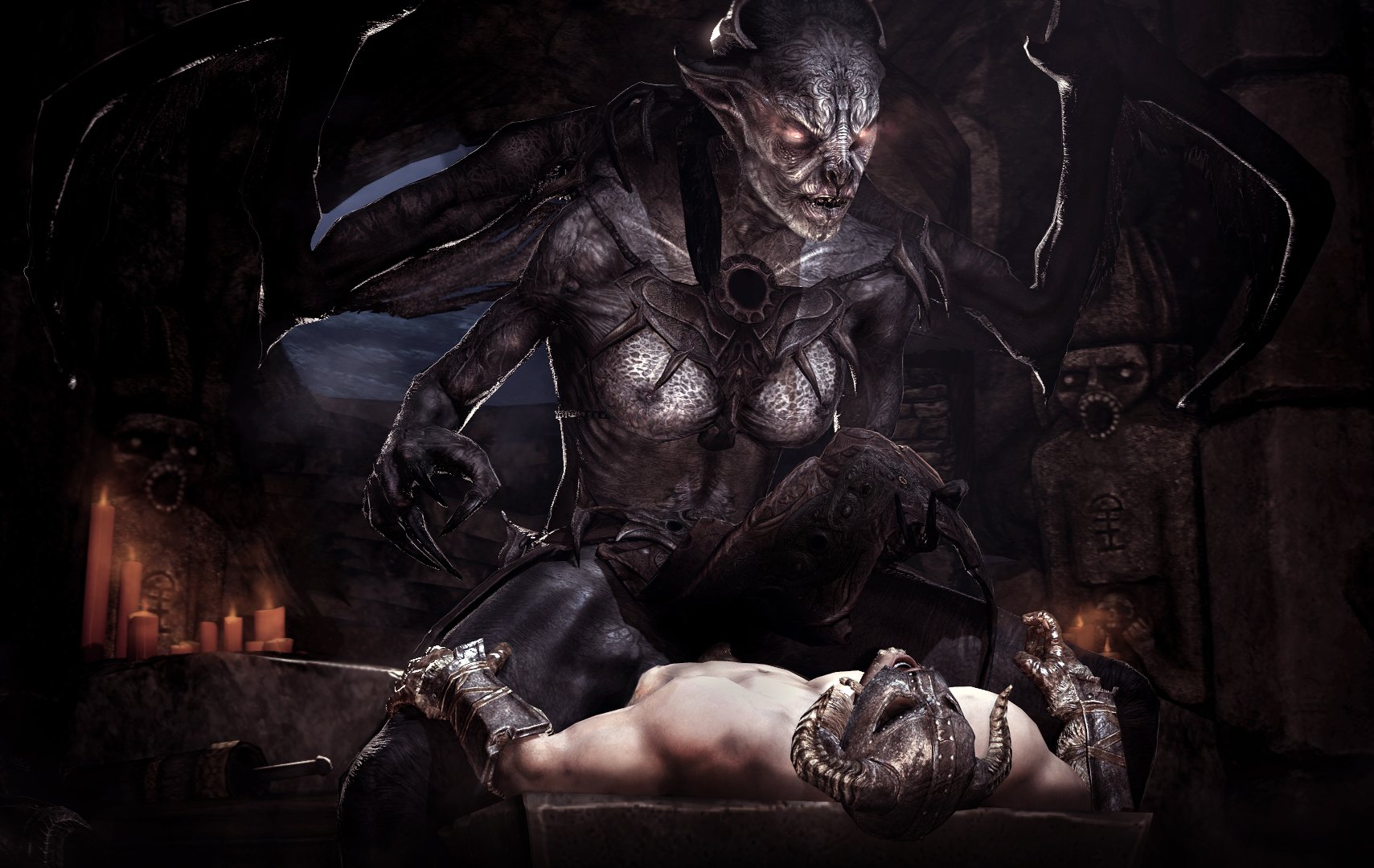 Alias reccomend skyrim vampirelord fucks sexy vampire