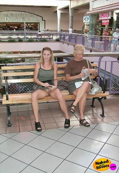 Betty B. reccomend this girl flashing shopping mall