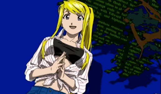 Epiphany reccomend winry stripping sexy
